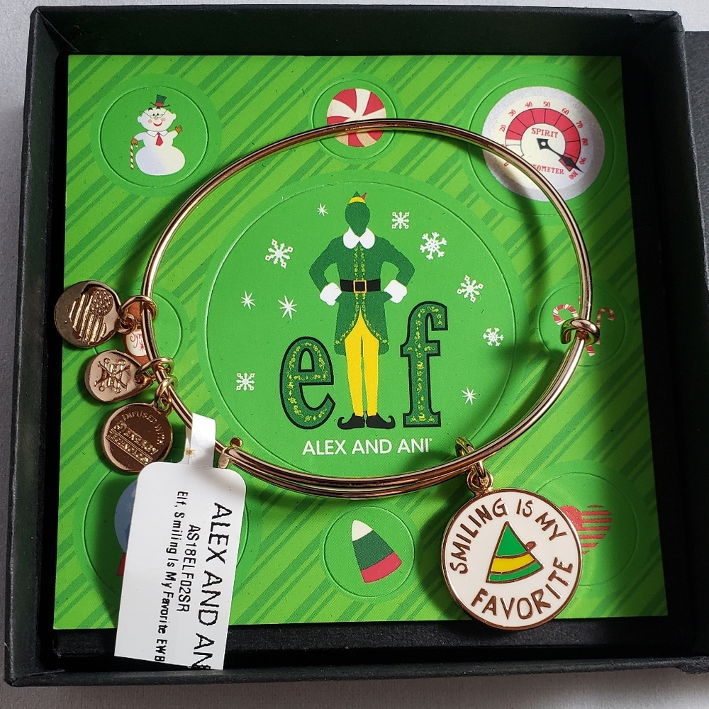Alex and Ani Buddy The Elf Bracelet 🎄